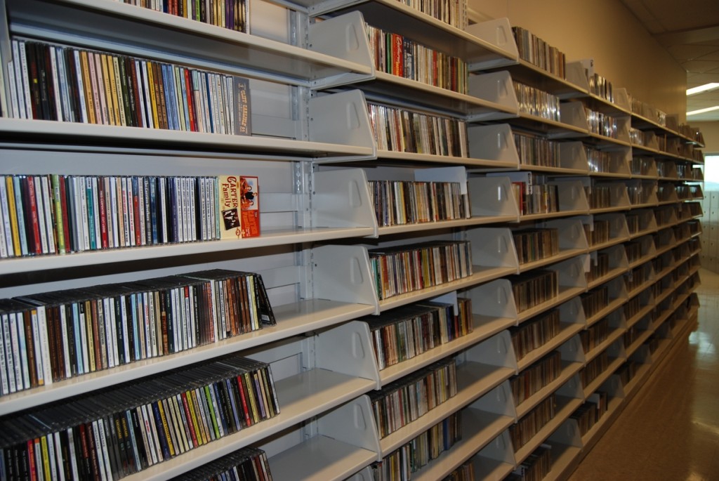 The huge CD collection. If there is a recording you want to listen to, it's probably here.