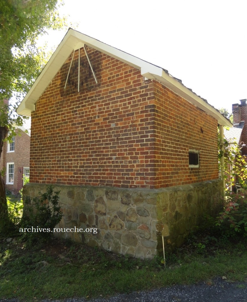 Smokehouse or spring house? Regardless, the stone and brick masonry is fantastic.