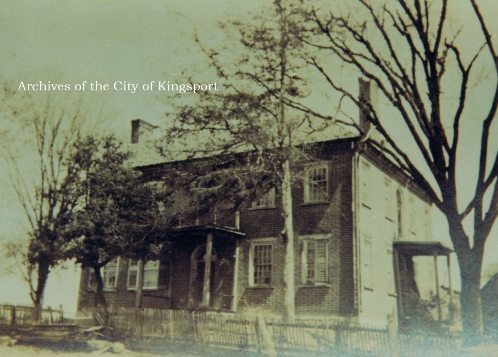 An undated photo of the Nathan Bachman House, Sullivan Gardens Dr.